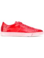 Santoni Low Top Sneakers - Red