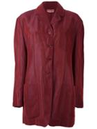 Romeo Gigli Vintage Oversized Jacket, Women's, Size: 42, Red