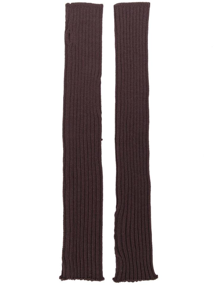 Rick Owens Arm Warmers - Brown