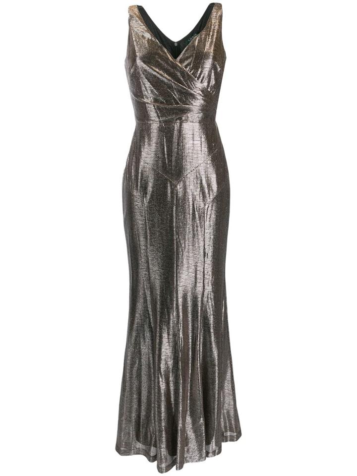 Lauren Ralph Lauren Metallic Evening Gown - Gold