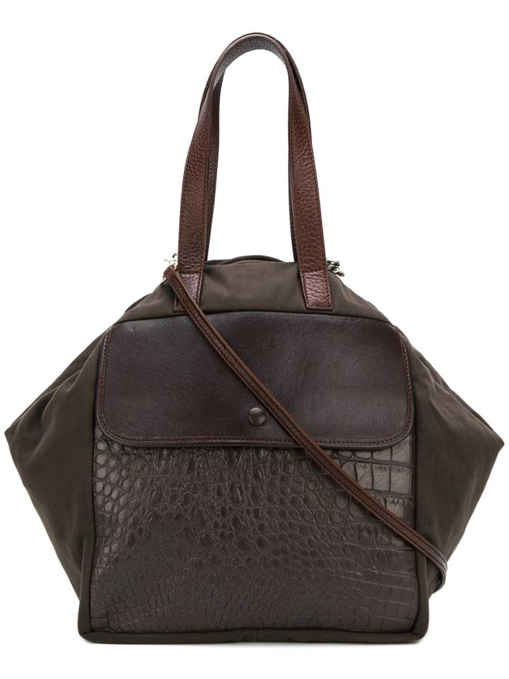 Carmina Campus Swatch Tote - Brown