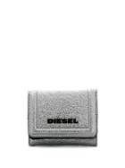 Diesel Tri-fold Wallet - Silver