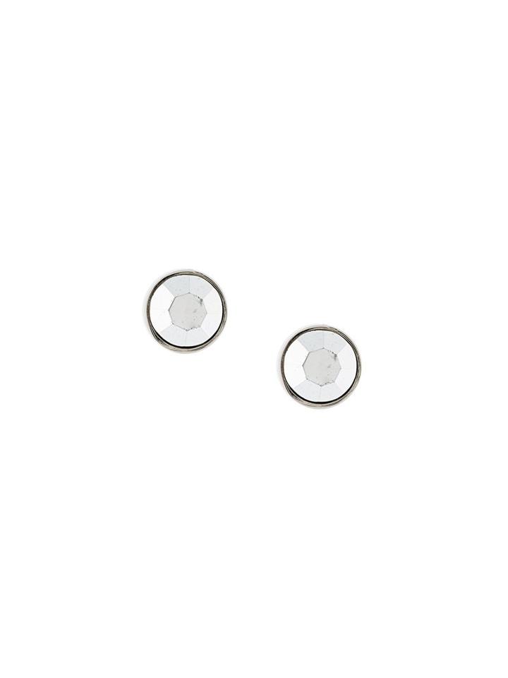 Givenchy Crystal Stud Earrings, Women's, Metallic