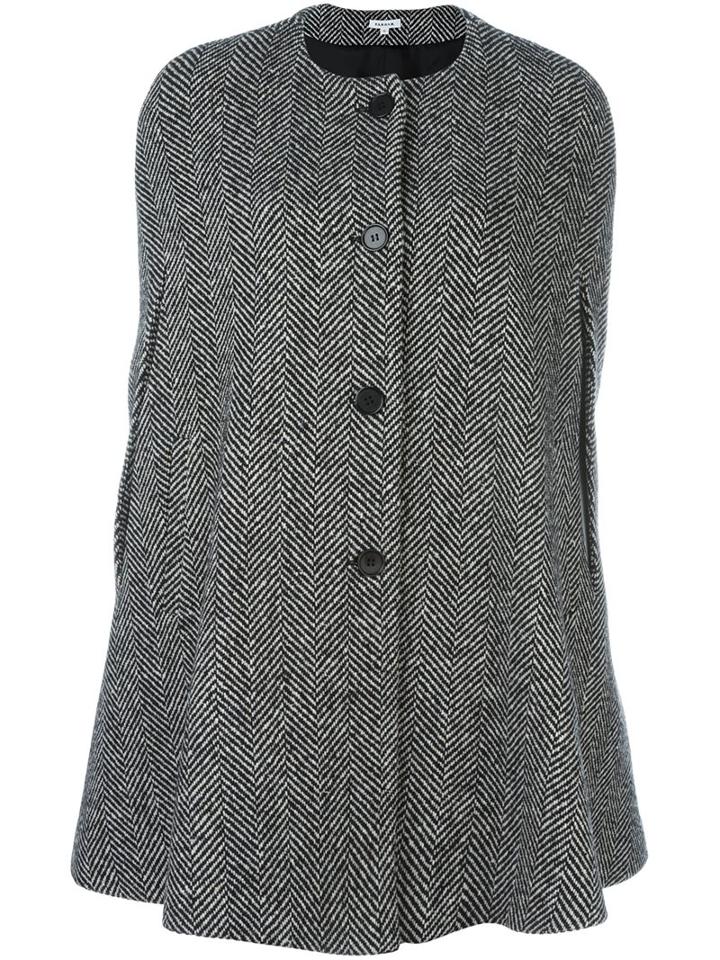 P.a.r.o.s.h. 'lisca' Coat, Women's, Size: Small, Grey, Acetate/viscose/virgin Wool