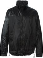 Givenchy Two-tone Padded Jacket, Men's, Size: Medium, Black, Polyamide/polyester/calf Leather