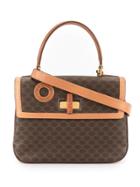 Céline Pre-owned Macadam Pattern Hand Bag - Brown