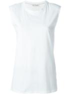 Each X Other Stitch Detail Tank Top, Women's, Size: S, White, Cotton