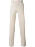 Pt01 - Straight Leg Trousers - Men - Cotton/spandex/elastane - 52, Nude/neutrals, Cotton/spandex/elastane