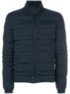 Fay Quilted Padded Jacket - Blue