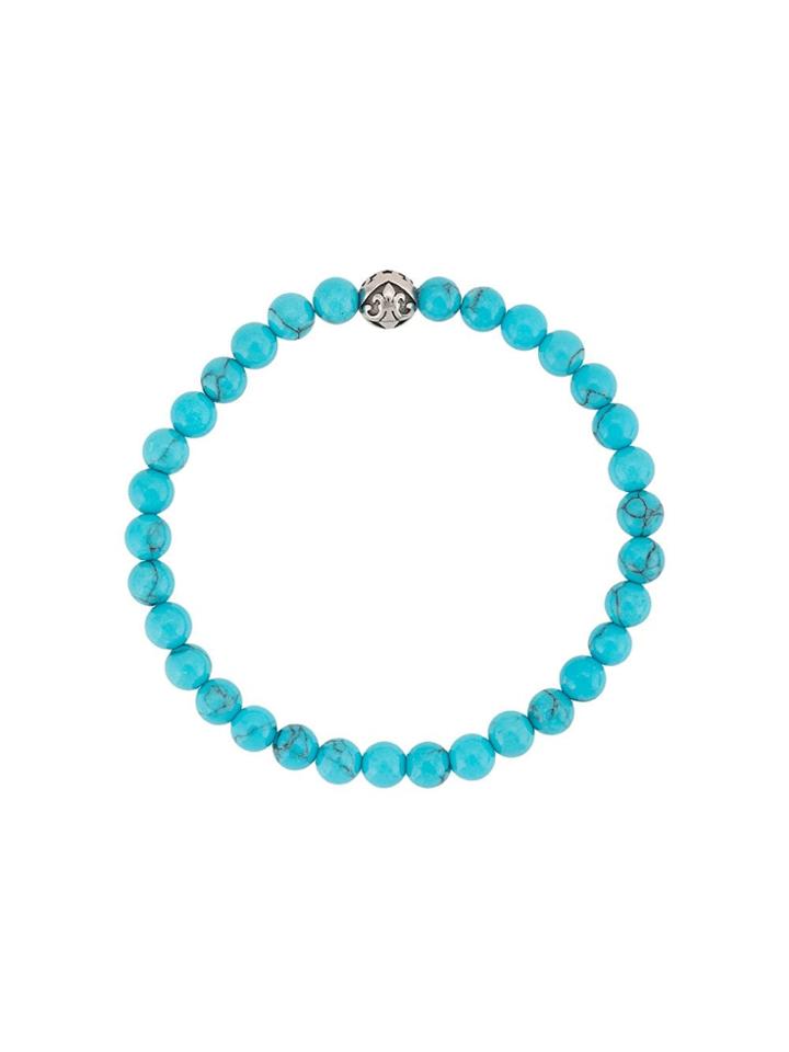 Nialaya Jewelry 10 Year Anniversary Collection Small Bracelet - Blue