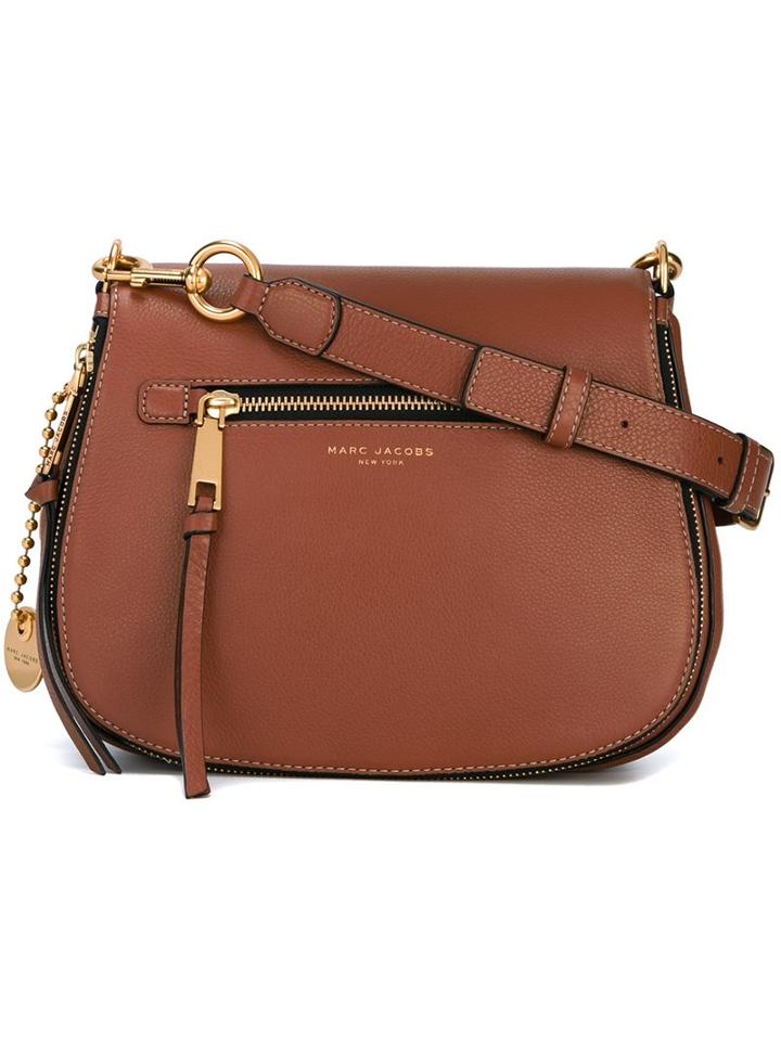 Marc Jacobs 'recruit' Saddle Crossbody Bag, Women's, Brown