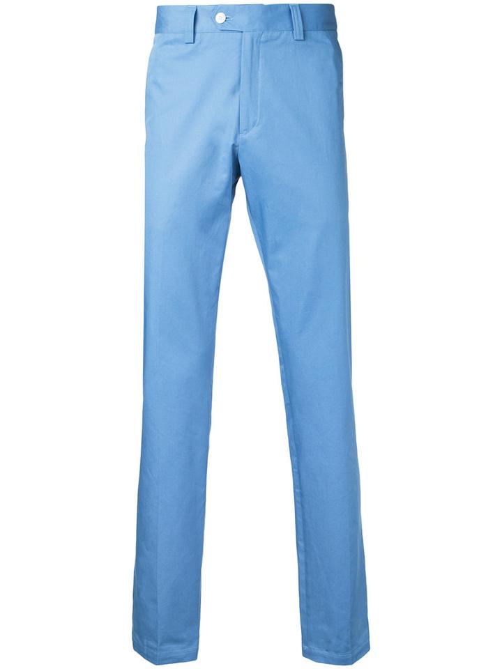 Kent & Curwen - Classic Chinos - Men - Cotton - 52, Blue, Cotton