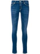 Dondup - Skinny Jeans - Women - Cotton/spandex/elastane - 27, Blue, Cotton/spandex/elastane