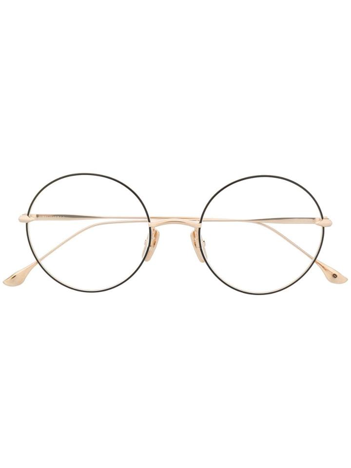 Dita Eyewear Circle-framed Glasses - Gold