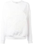 Each X Other Back Print Sweatshirt, Women's, Size: Small, White, Cotton