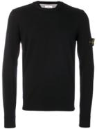 Stone Island Crew Neck Sweater - Black