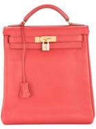 Hermès Vintage Kelly Ado Gm Retourne Bag - Red