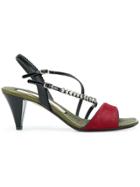 No21 Embellished Strappy Sandals - Red