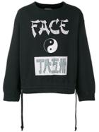 Facetasm Ying Yang Sweatshirt - Black