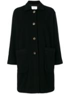 Société Anonyme - Patch Pocket Coat - Women - Cashmere/wool - 2, Black, Cashmere/wool