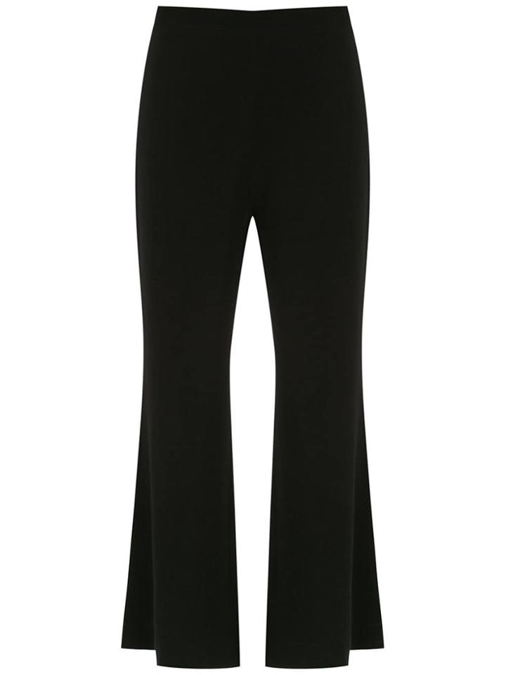 Andrea Marques Cropped Trousers - Black