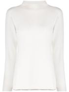 Fabiana Filippi Funnel Neck Slim-fit Jumper - Neutrals