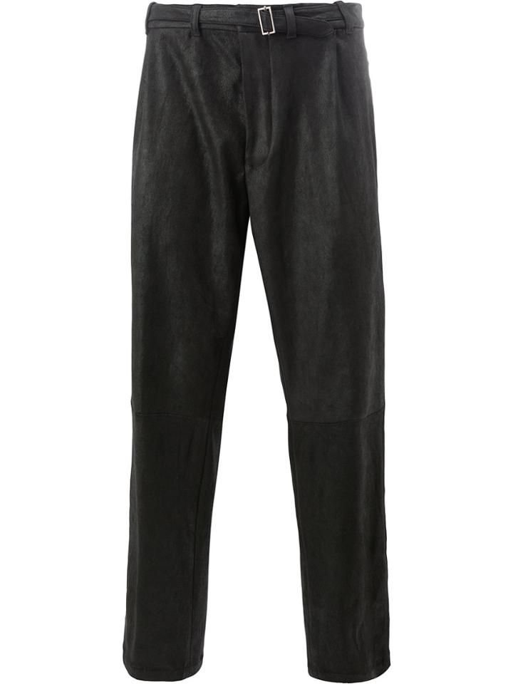 Haider Ackermann Buckled Trousers - Black