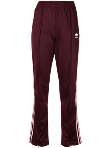 Adidas Firebird Track Trousers - Red
