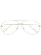 Cartier Aviator Glasses - Gold