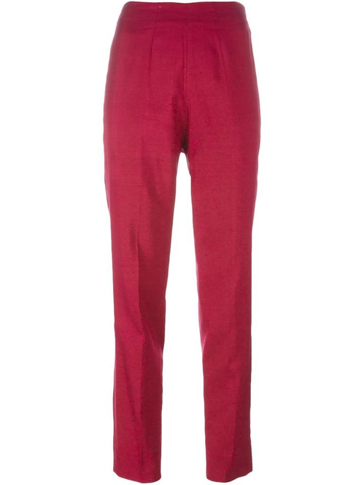 Emilio Pucci Vintage High Waist Trousers - Pink & Purple