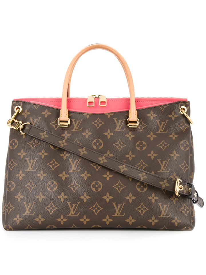 Louis Vuitton Vintage Pallas 2way Tote - Brown