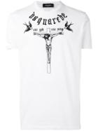 Dsquared2 - 'one God, One Judge' T-shirt - Men - Cotton - Xxl, White, Cotton