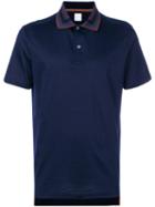 Paul Smith - Striped Collar Polo Shirt - Men - Cotton - M, Blue, Cotton