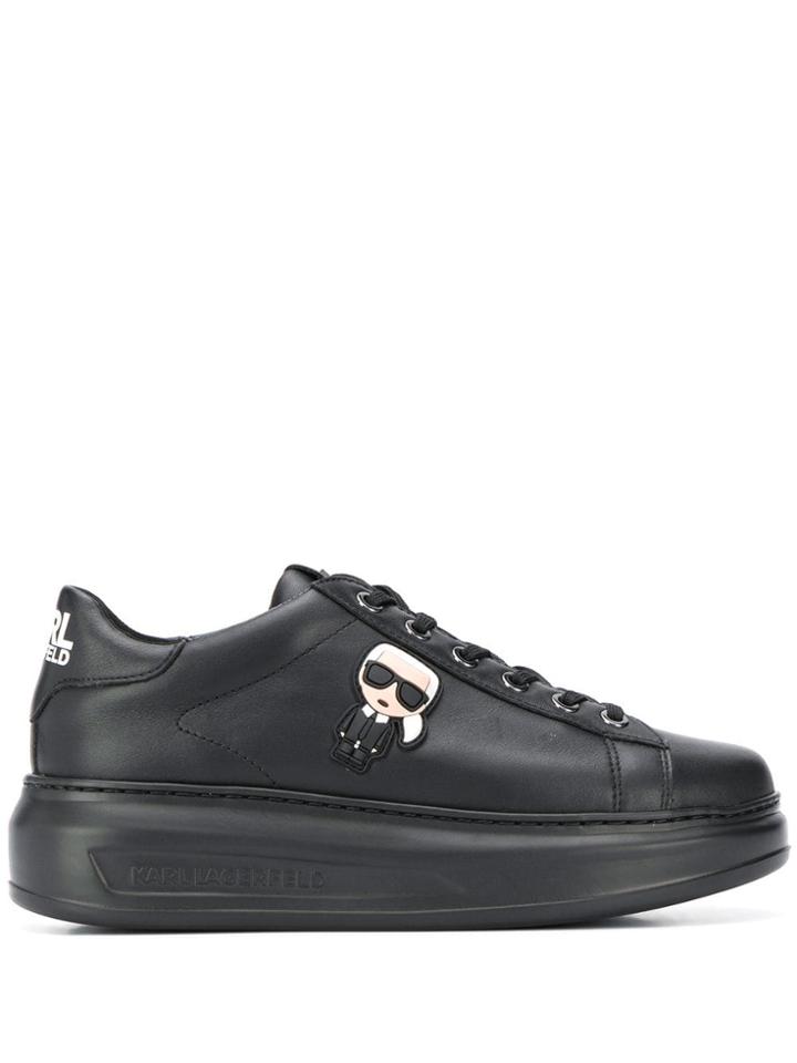 Karl Lagerfeld Ikonik Low-top Sneakers - Black
