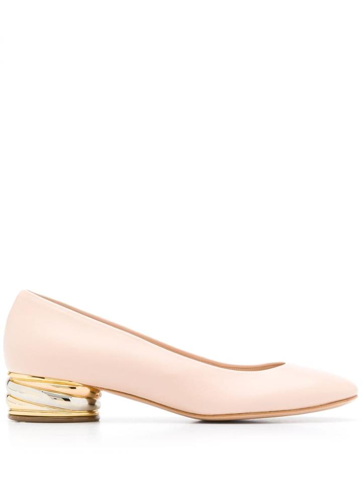 Casadei Trio Pumps - Neutrals