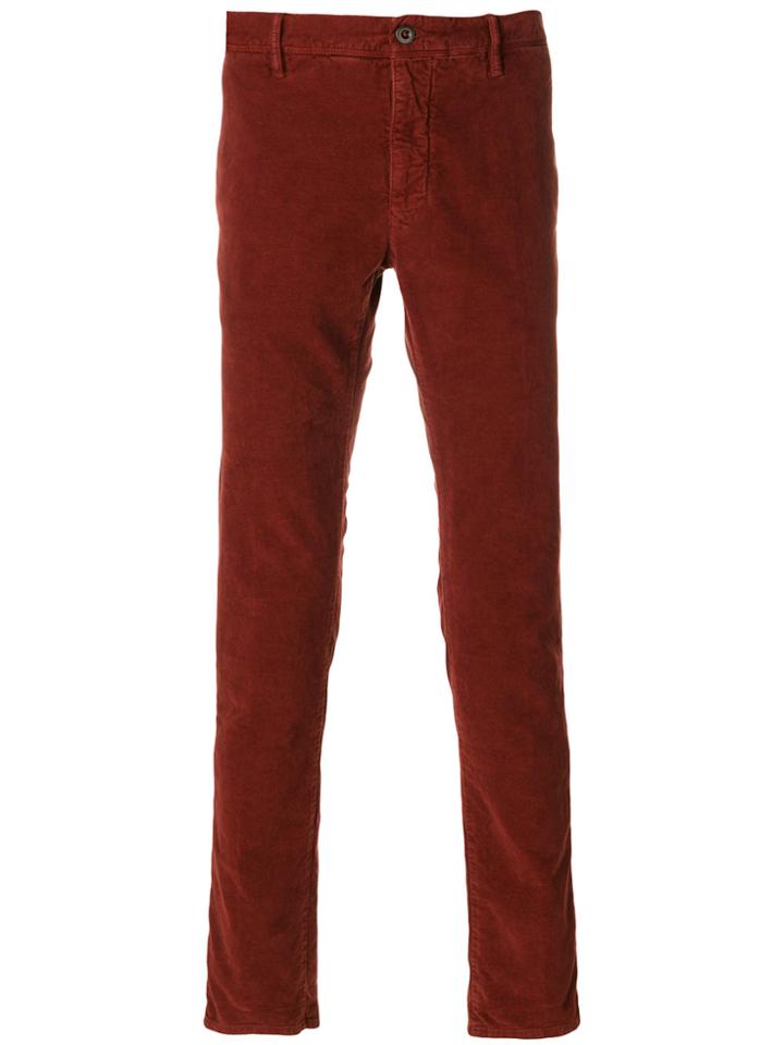 Incotex Slim-fit Trousers - Red