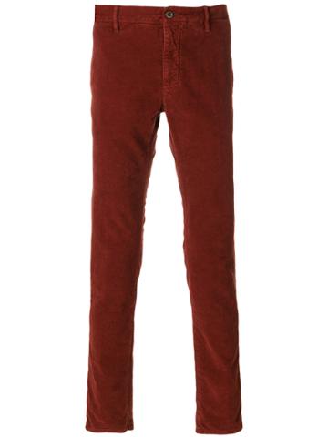 Incotex Slim-fit Trousers - Red