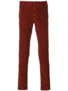 Incotex Slim-fit Trousers - Red