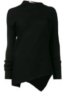 Marques'almeida Asymmetric Jumper - Black