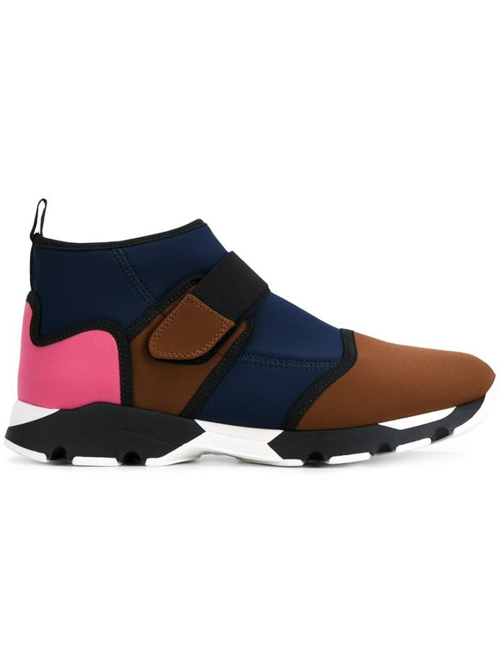 Marni Neoprene Colour Block Sneakers