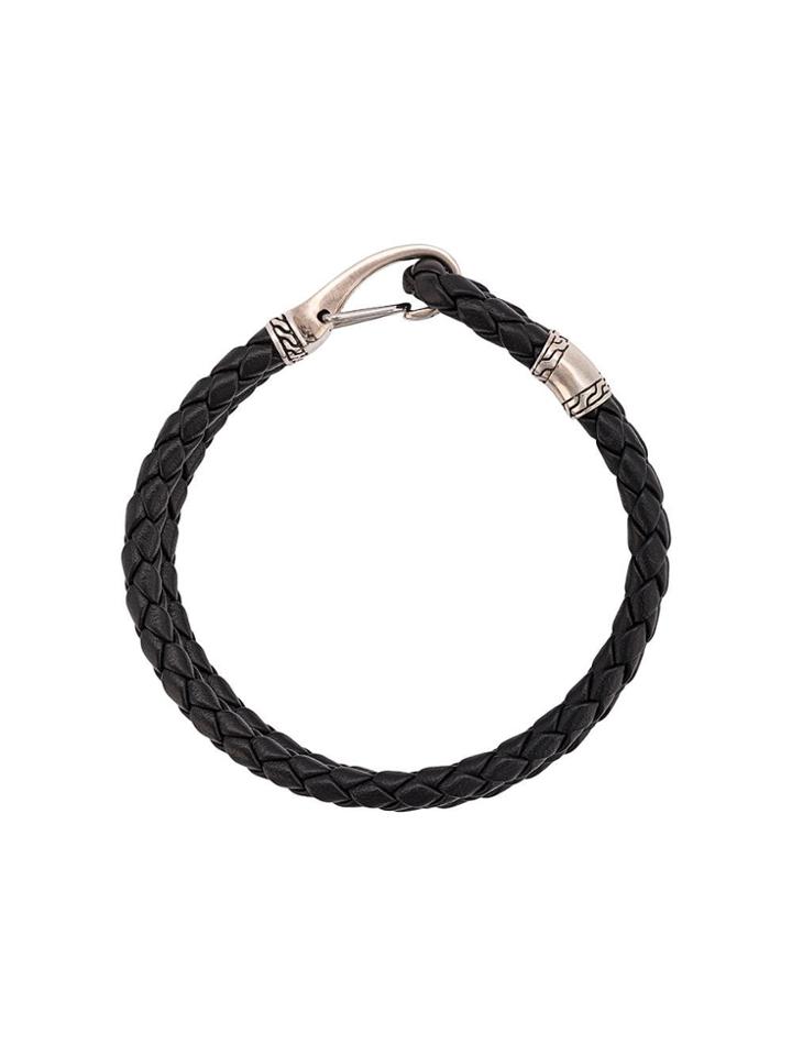 John Hardy Classic Chain Hook Clasp Bracelet - Black