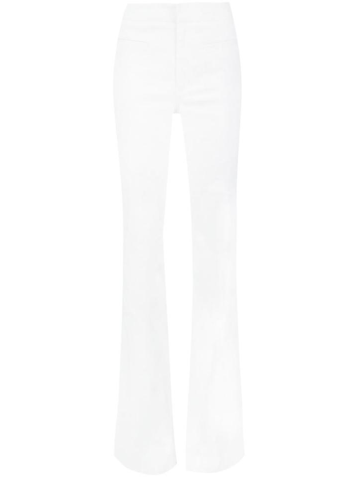 Derek Lam Bootcut Jeans, Women's, Size: 38, White, Cotton