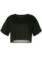 Aula Cropped T-shirt - Black