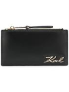 Karl Lagerfeld K/signature Card Holder - Black