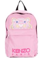 Kenzo Tiger Backpack - Pink & Purple