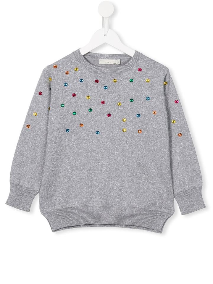 Stella Mccartney Kids 'jade' Jumper, Girl's, Size: 6 Yrs, Grey