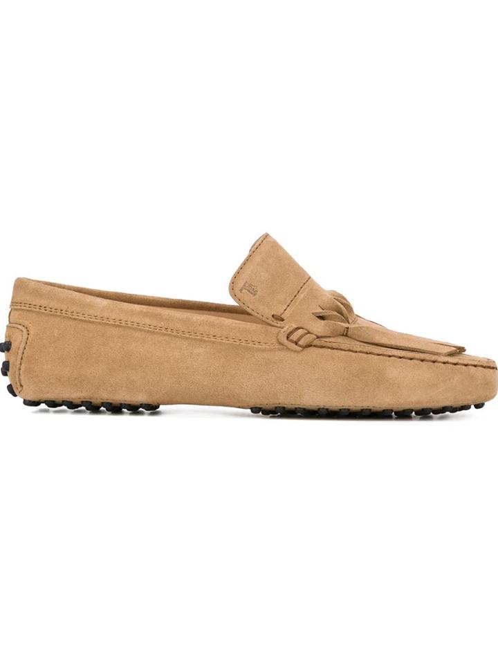 Tod's Tassel Loafer Shoes