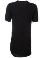 Lost & Found Ria Dunn Trim Detail Inset T-shirt, Men's, Size: M, Black, Cotton