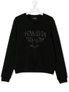 John Richmond Kids Teen Warrior Sweatshirt - Black