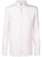 Fefè Flamingo Print Shirt - White